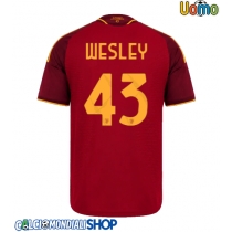 Maglie da calcio AS Roma Wesley Franca #43 Prima Maglia 2026-27 Manica Corta